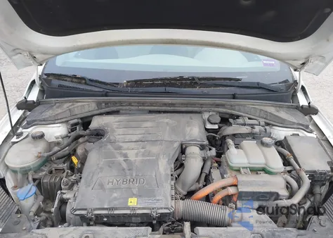 2017 Hyundai Ioniq Hybrid Sel z USA, uszkodzony, nr VIN KMHC75LC2HU021900